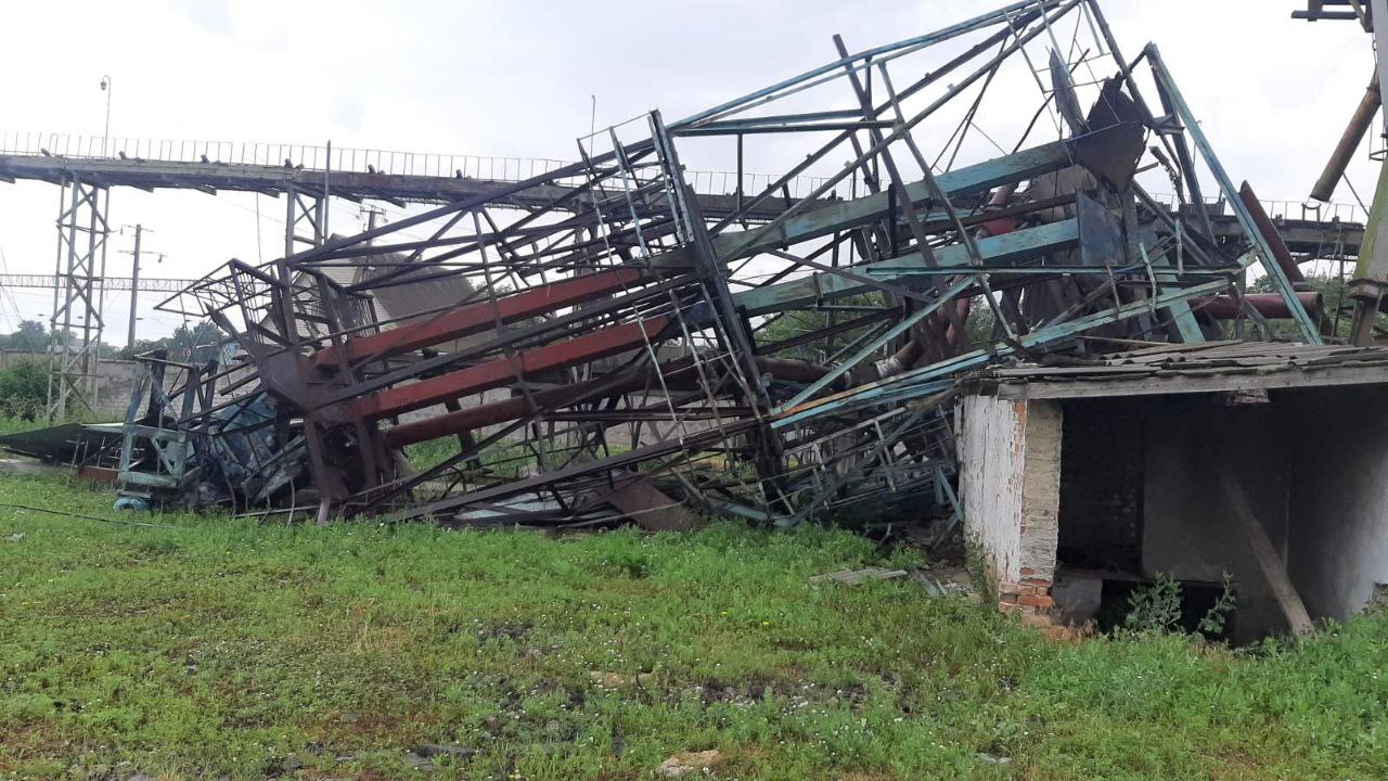 Демонтаж ангара